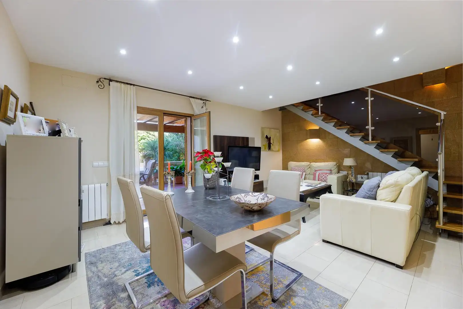 Sala de estar de Casa o chalet en venta en  Palma de Mallorca con Aire acondicionado, Jardín privado y Terraza