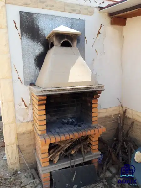 Jardí de Finca rústica en venda en Villanueva de Bogas amb Terrassa i Moblat