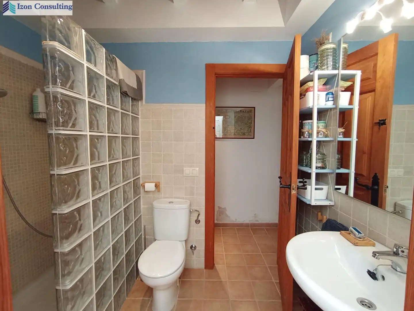 Bany de Casa o xalet en venda en Elche de la Sierra amb Calefacció, Jardí privat i Terrassa