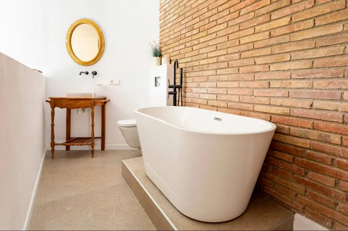 Bathroom of Houses for rent in Gavà  with Air Conditioner, Heating and Private garden