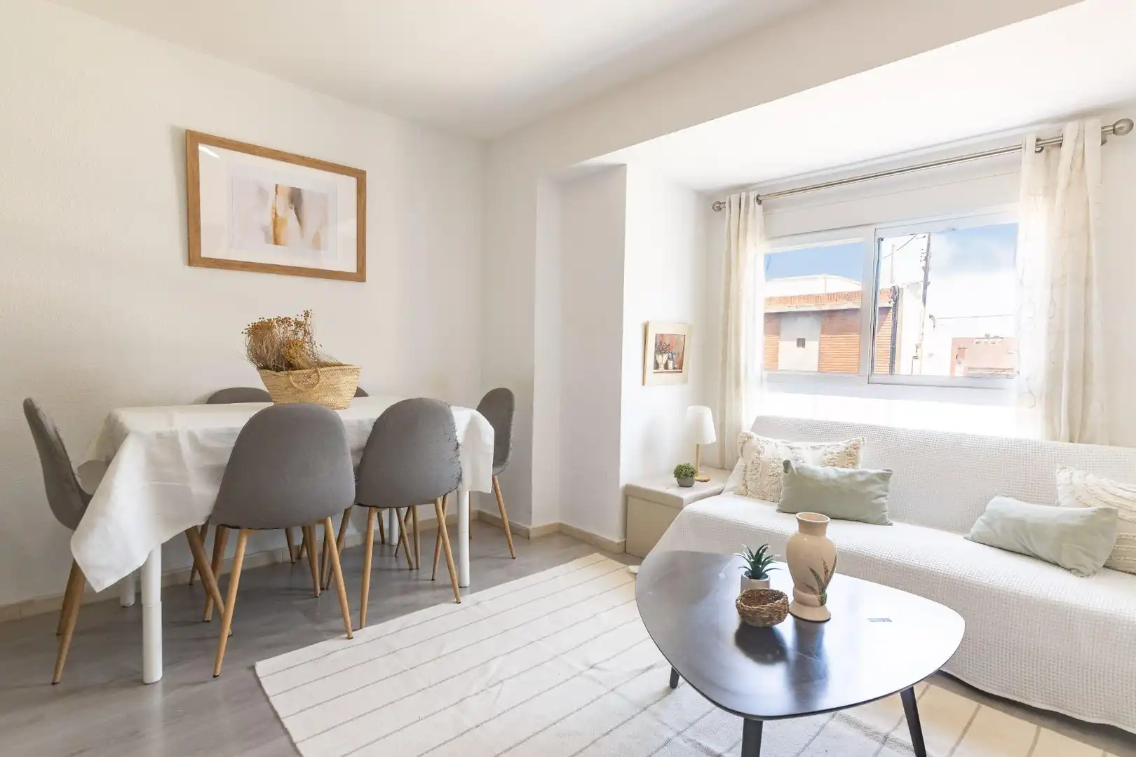 Living room of Flat for sale in Valencia  with Air Conditioner