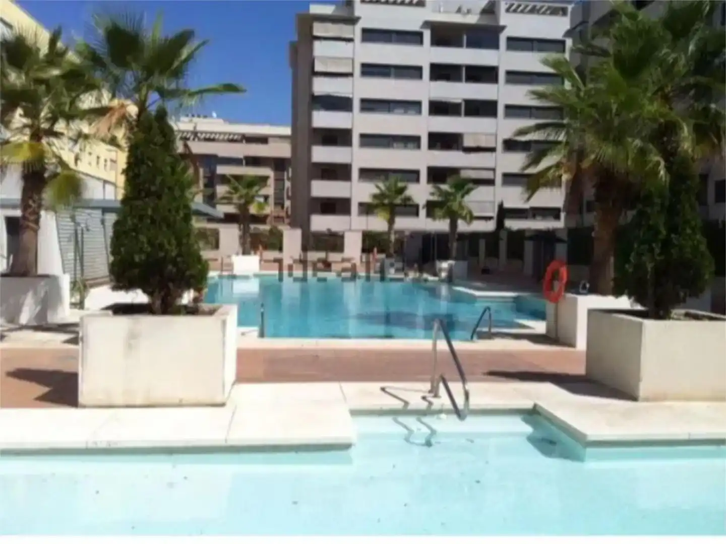 Schwimmbecken von Wohnung zur Miete in Málaga Capital mit Klimaanlage, Schwimmbad und Balkon