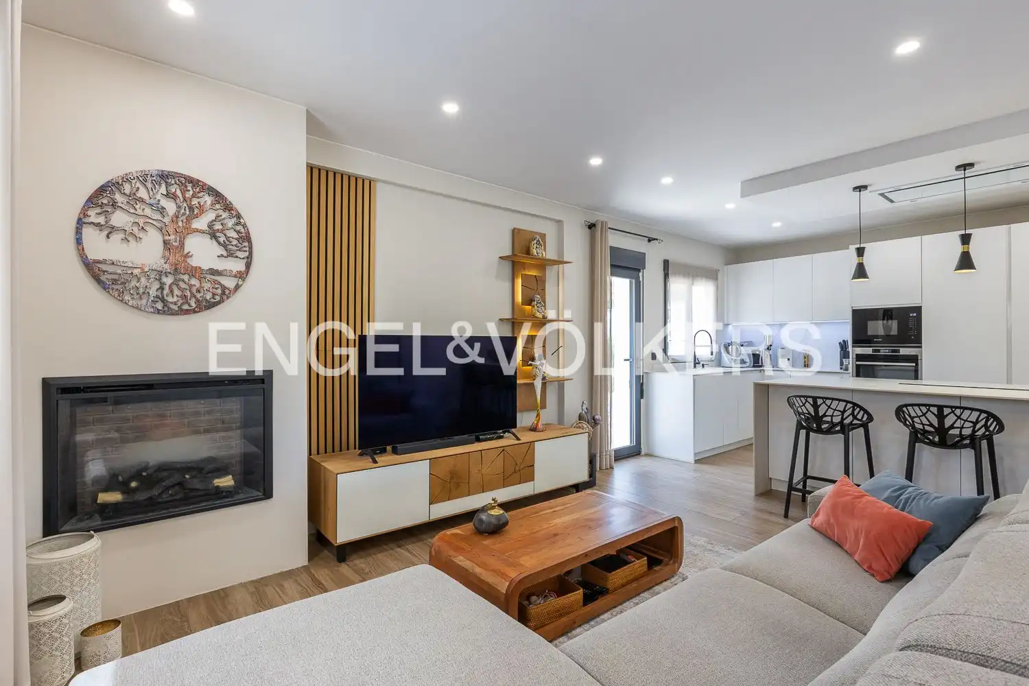 Sala de estar de Casa o chalet en venta en Carcaixent con Aire acondicionado, Calefacción y Jardín privado