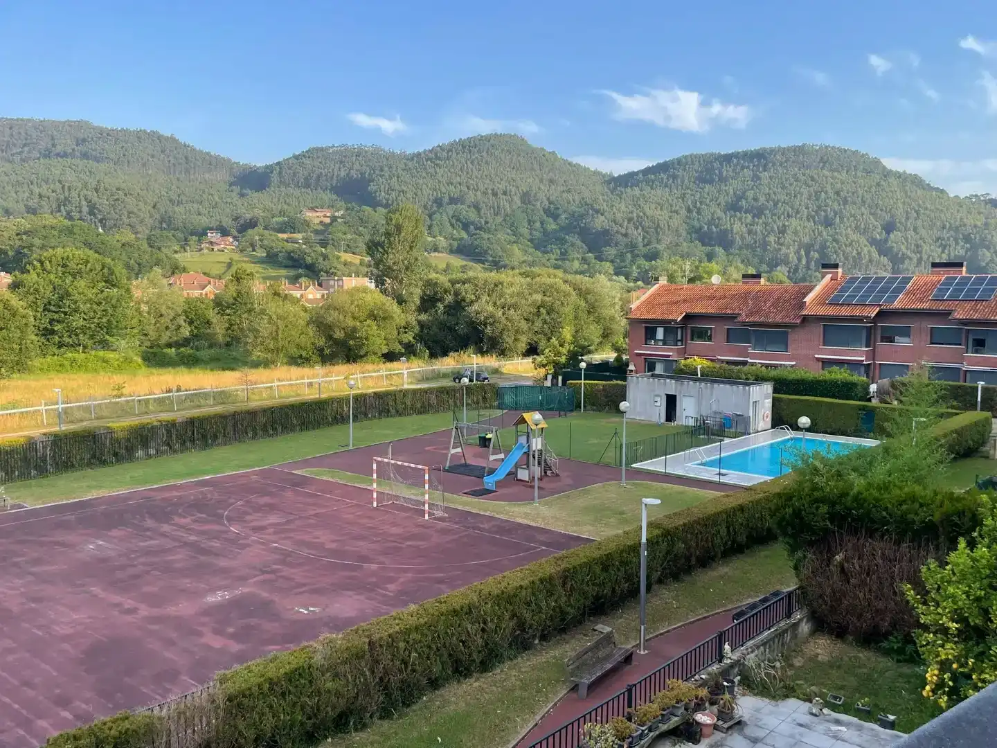 Garden of Flat for rent in Bakio  with Private garden, Swimming Pool and Furnished