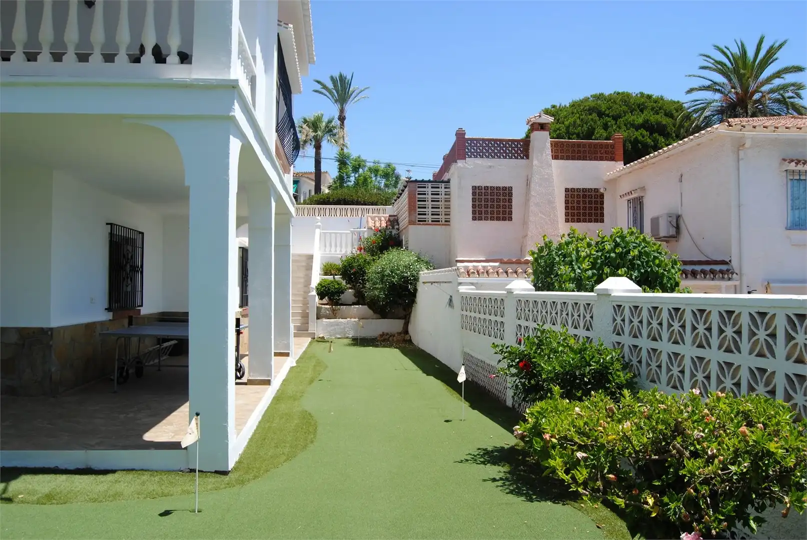 Jardín de Casa o chalet en venta en Vélez-Málaga con Aire acondicionado, Jardín privado y Terraza
