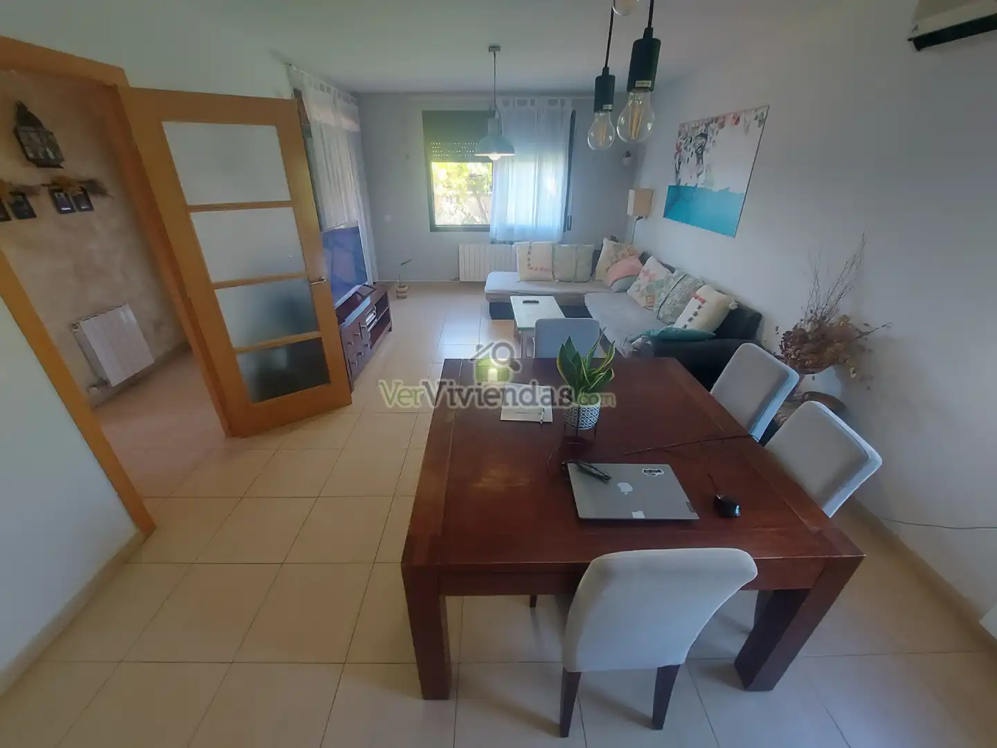 Sala d'estar de Casa o xalet en venda en Piera amb Aire condicionat, Calefacció i Jardí privat