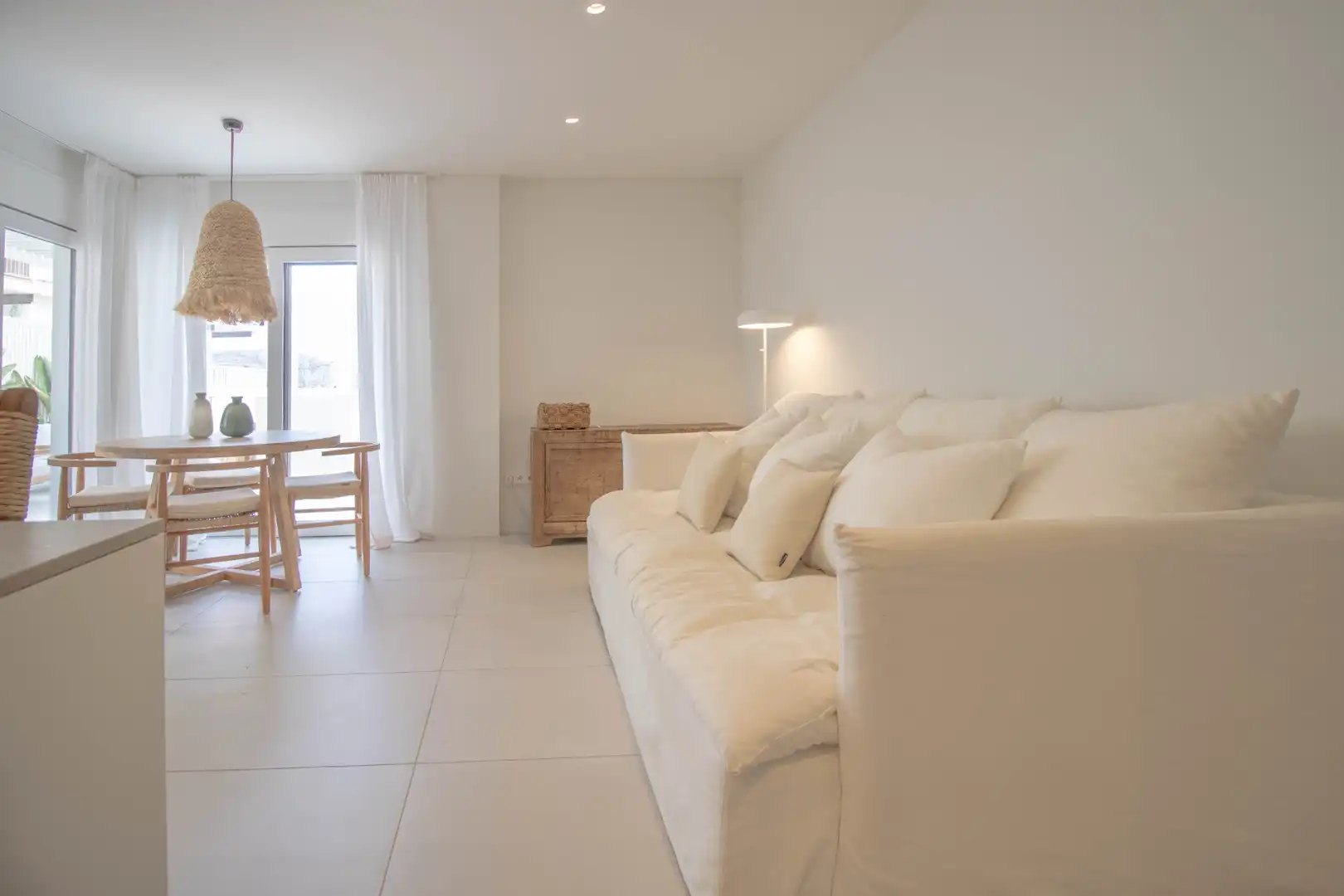 Living room of Duplexes for rent in Jávea / Xàbia  with Air Conditioner, Heating and Terrace