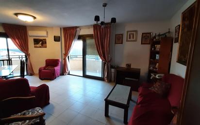 Living room of Flat for sale in  Palma de Mallorca  with Air Conditioner, Furnished and Balcony