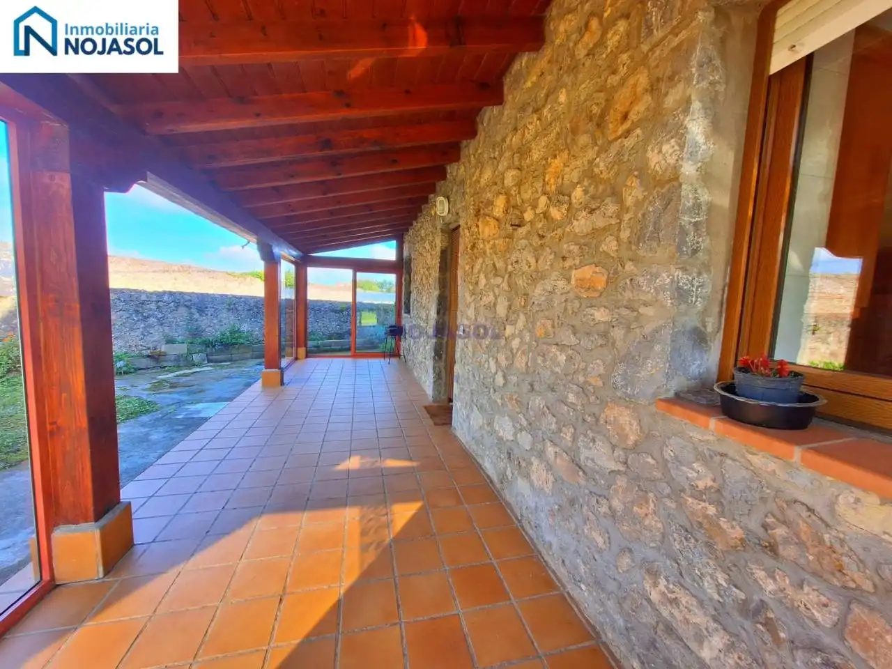 Terrace of Detached homes for rent in Noja  with Heating, Private garden and Furnished