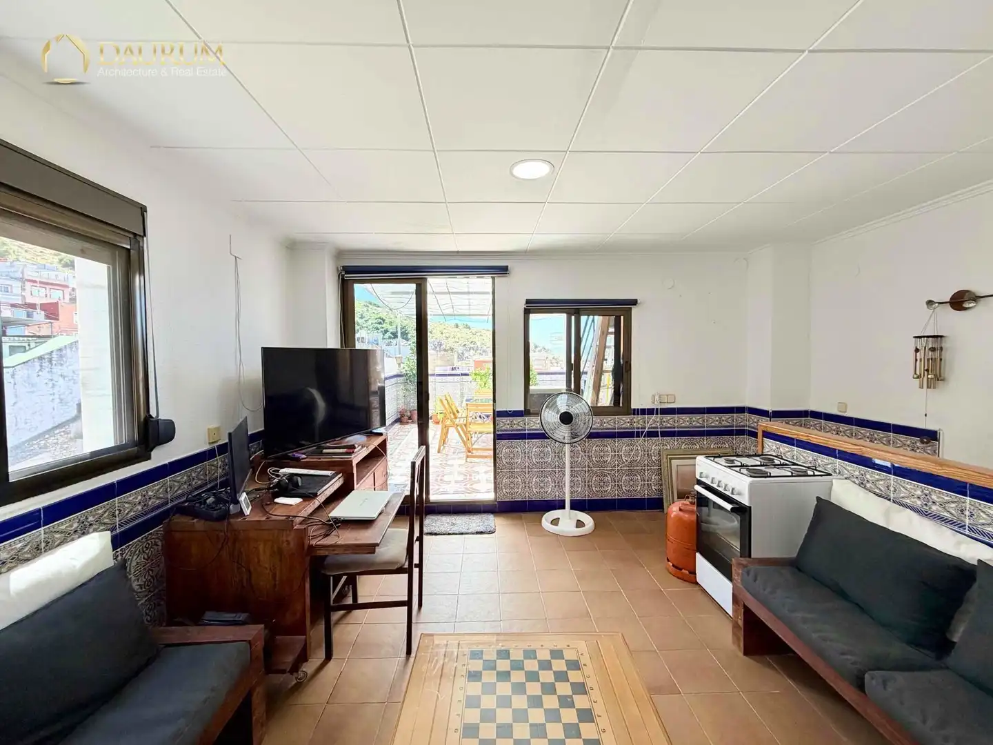Cocina de Casa adosada en venta en Cullera con Aire acondicionado, Terraza y Trastero