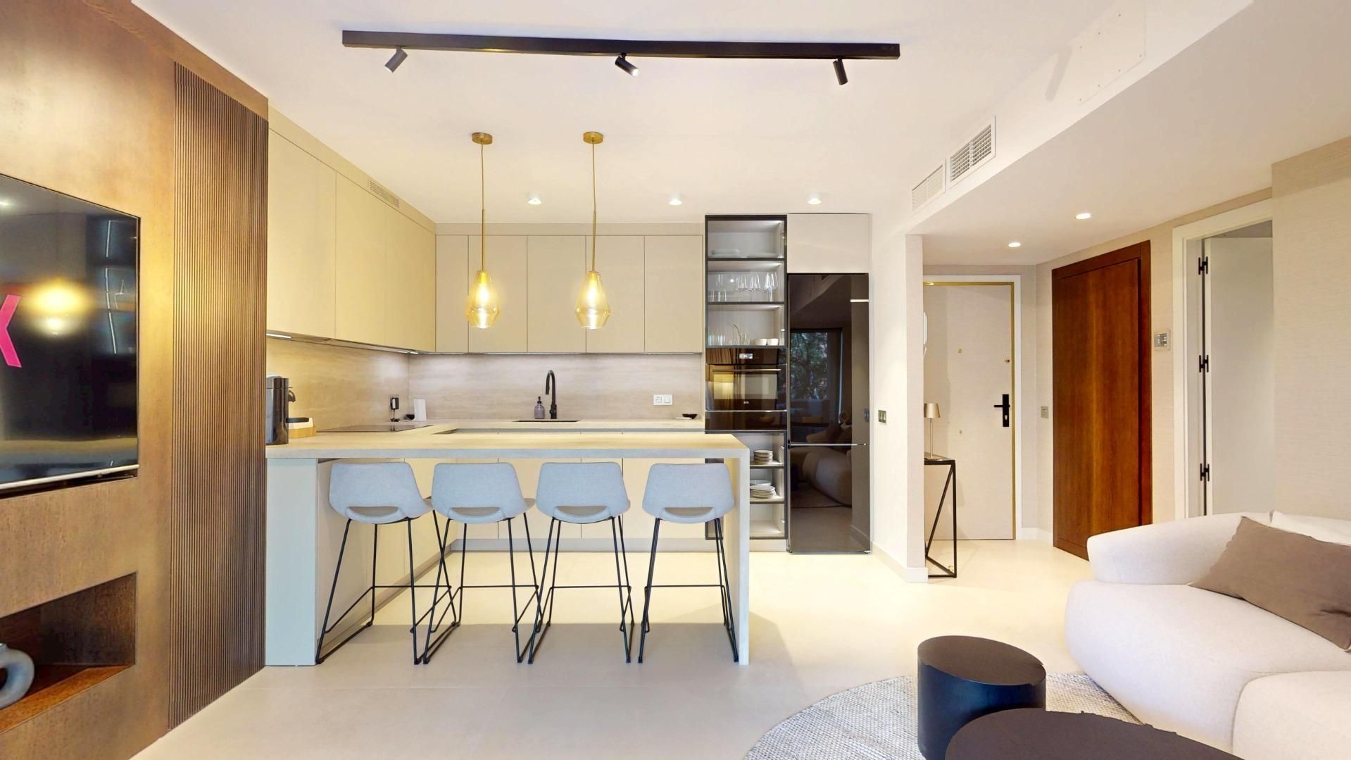 Kitchen of Flat for sale in Marbella  with Private garden, Terrace and Balcony