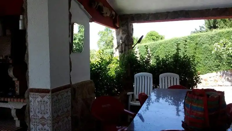 Garden of Houses for sale in Plasencia  with Swimming Pool