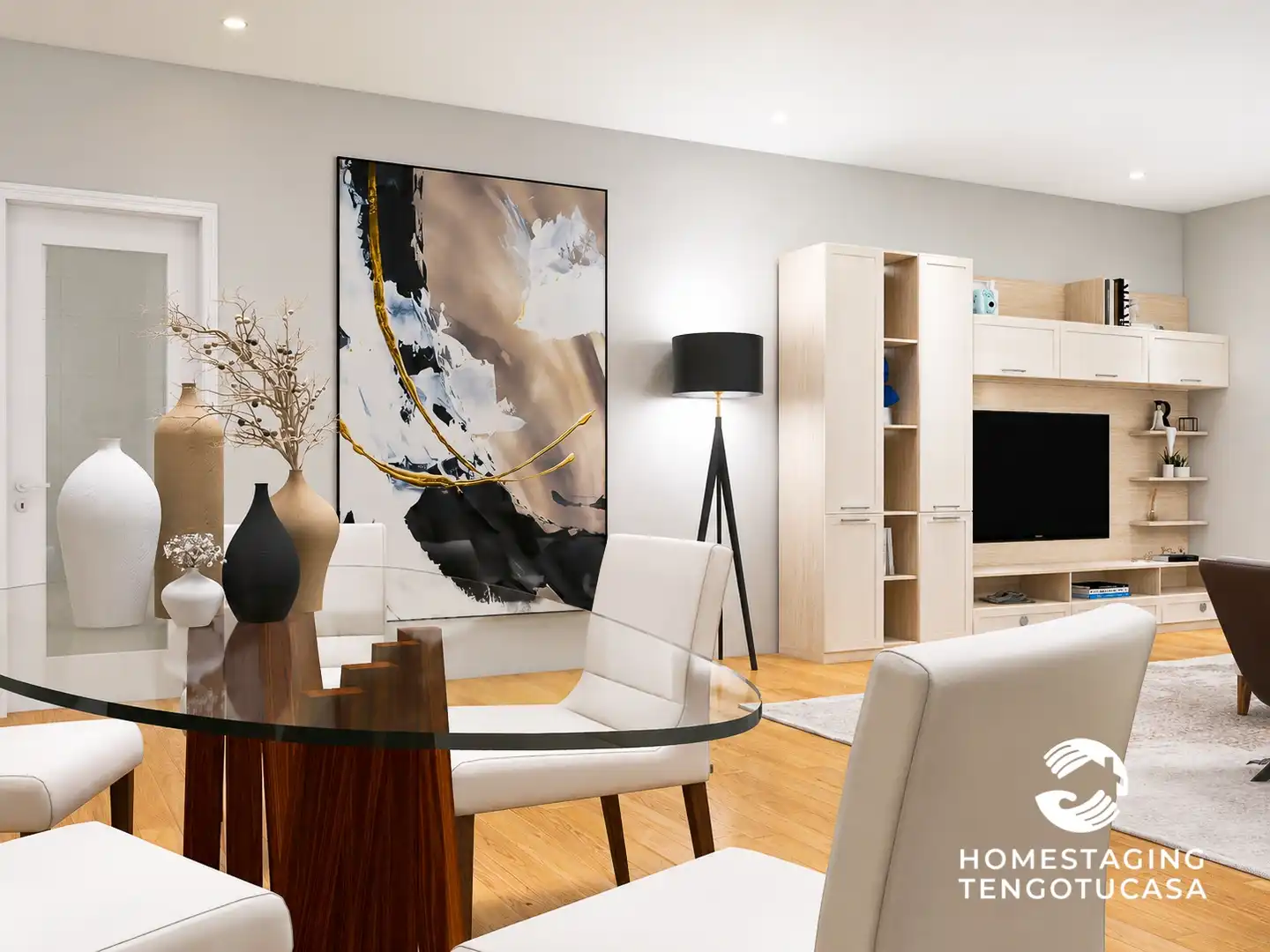 Living room of Attic for sale in Madrid  with Furnished