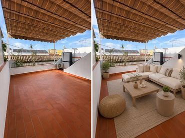 Casa amb balcó en venda a Calle Juan Agustín Palomar 6