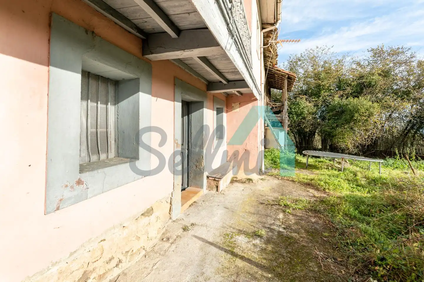 Exterior view of Houses for sale in Langreo  with Private garden and Terrace