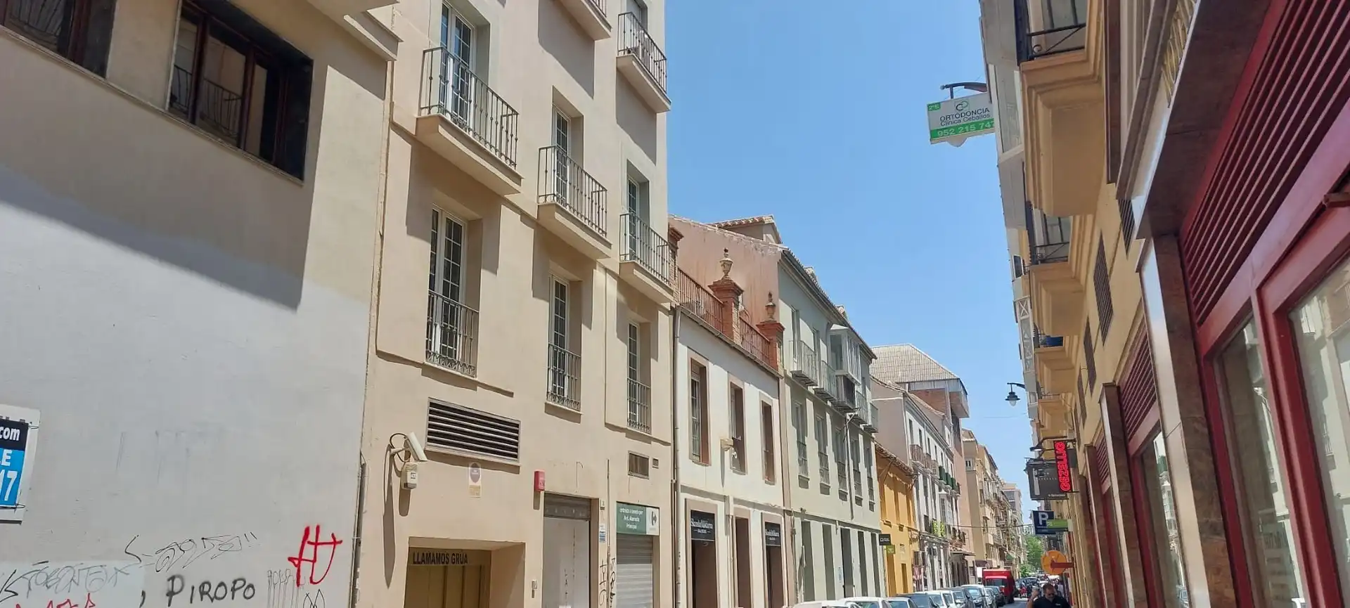 Vista exterior de Local de lloguer en Málaga