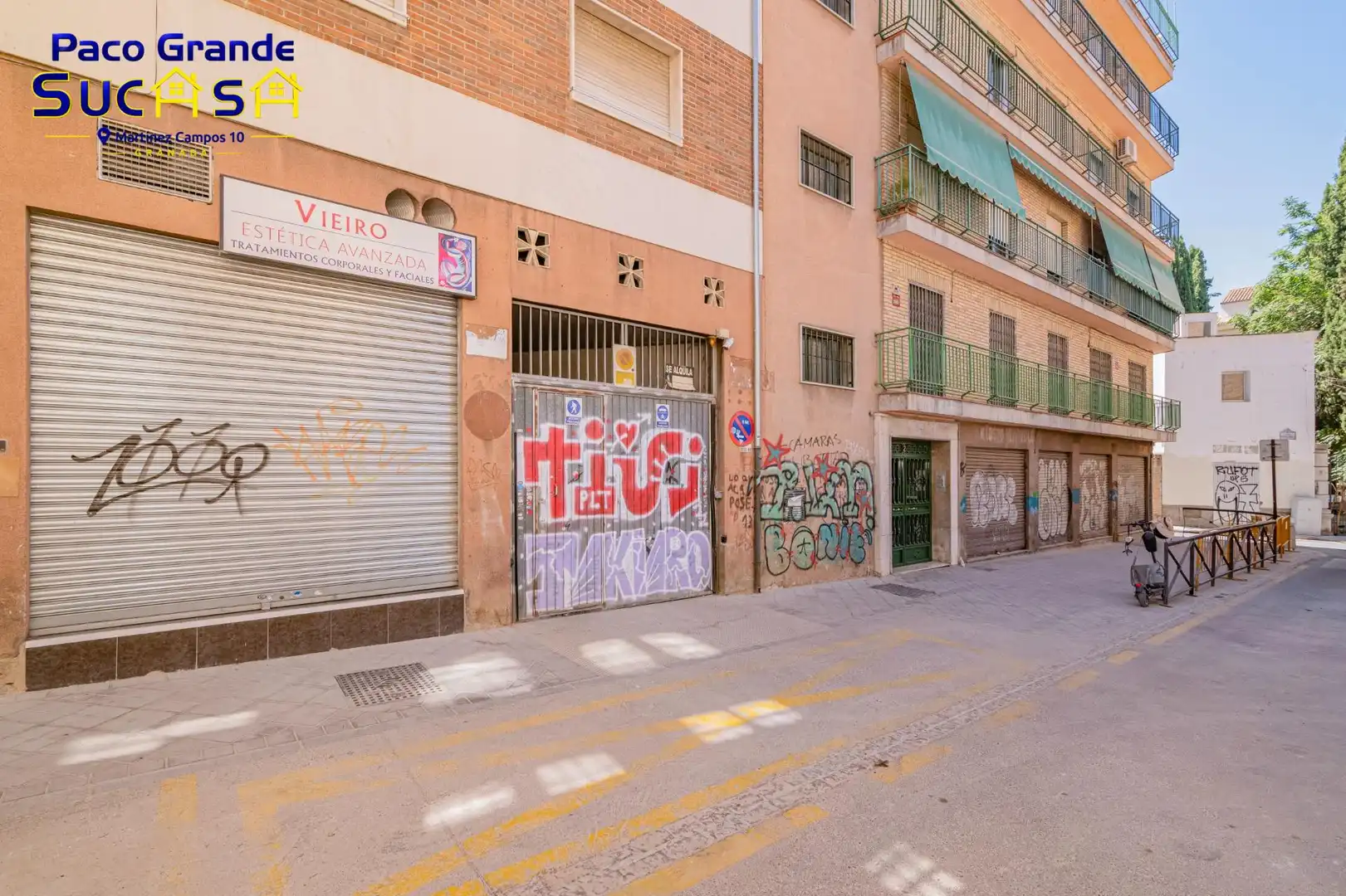 Vista exterior de Garaje en venta en Granada