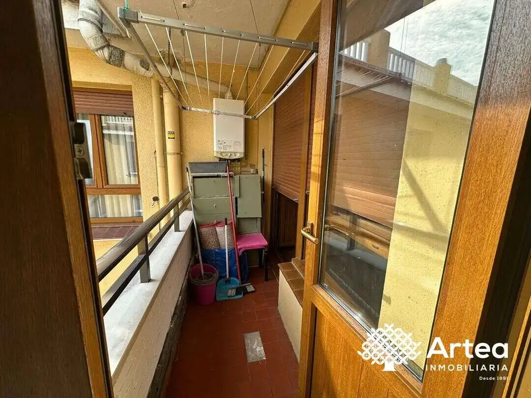 Balcony of Flat for rent in Ugao- Miraballes  with Heating, Private garden and Terrace