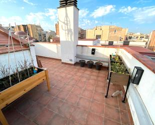 Terrace of Attic to rent in  Barcelona Capital  with Air Conditioner, Heating and Parquet flooring