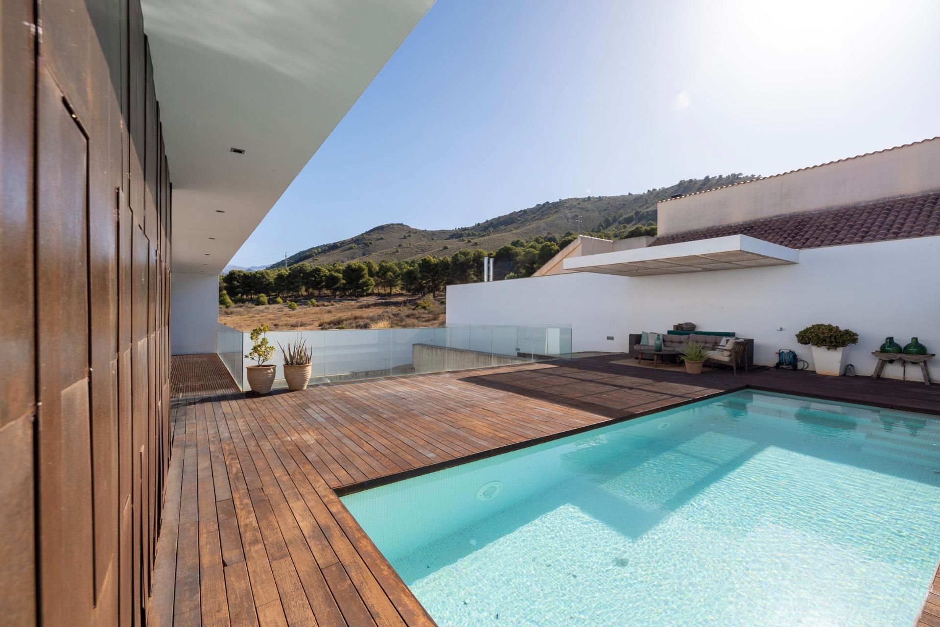 Swimming pool of House or chalet for sale in Dílar  with Air Conditioner, Heating and Private garden