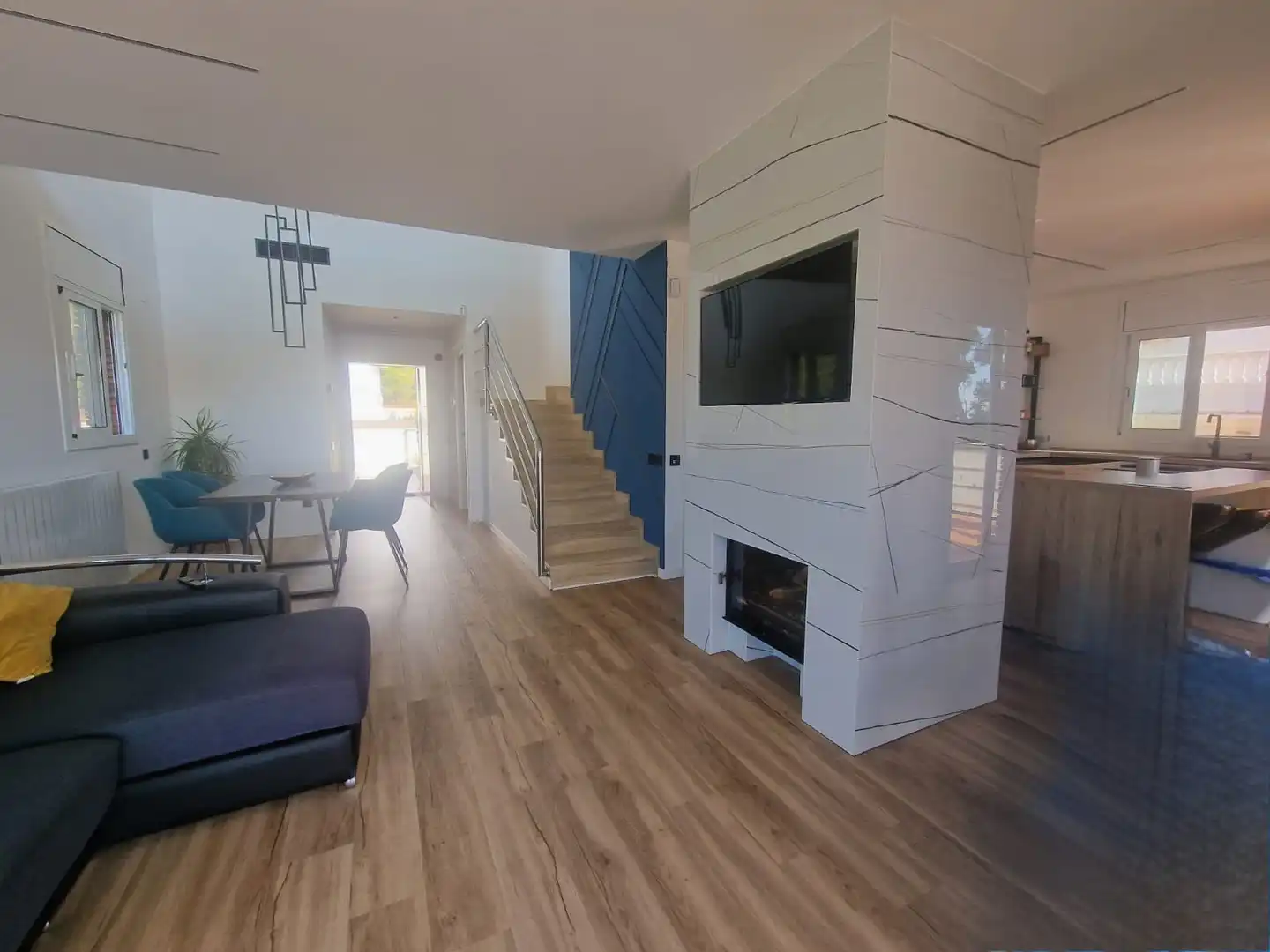 Living room of Houses for sale in Cunit  with Air Conditioner, Heating and Private garden