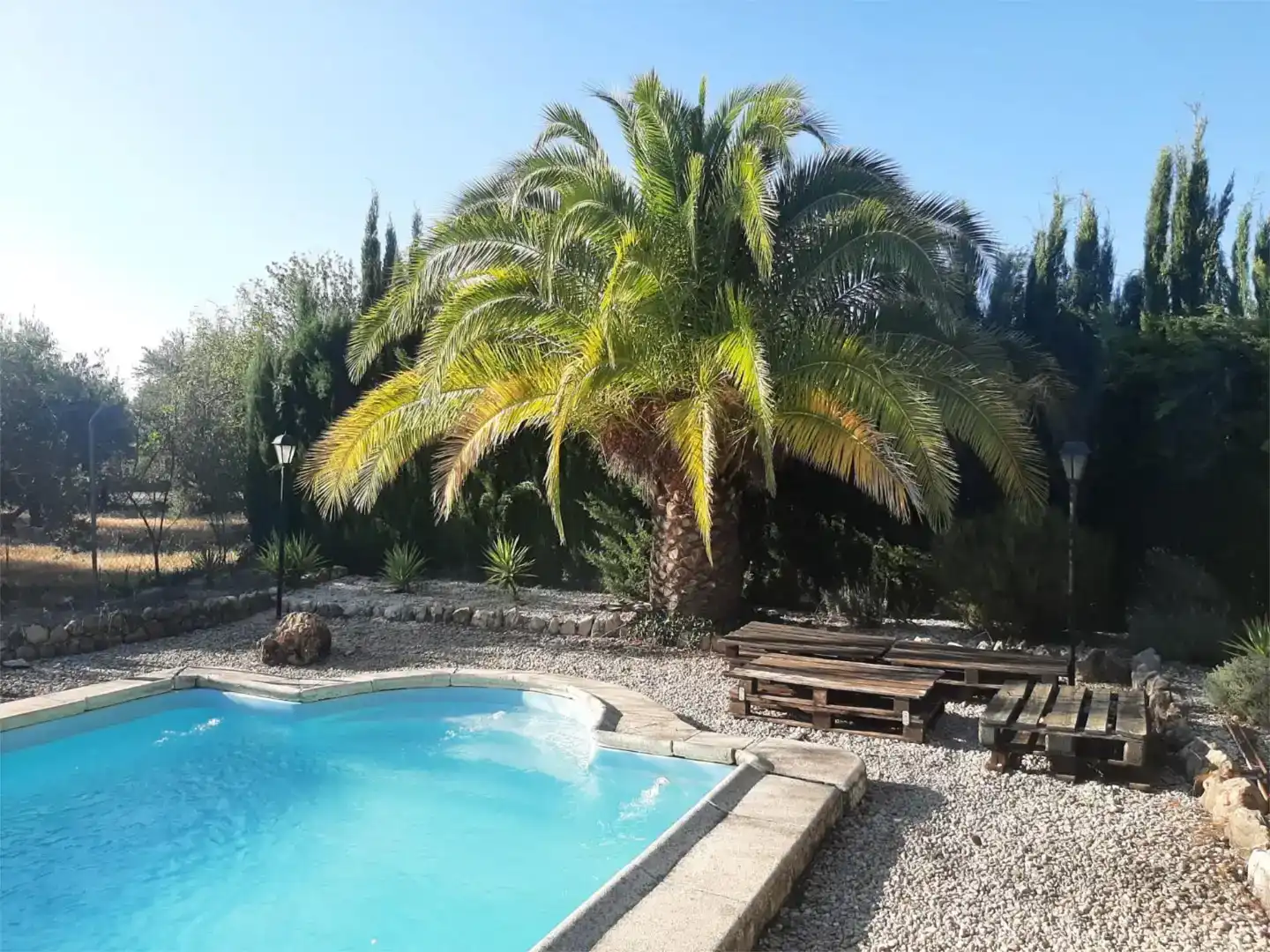 Piscina de Casa o xalet en venda en Quesada amb Jardí privat, Piscina i Moblat