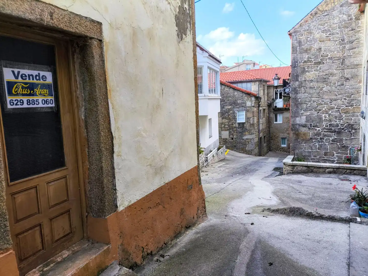 Vista exterior de Casa o xalet en venda en Laxe