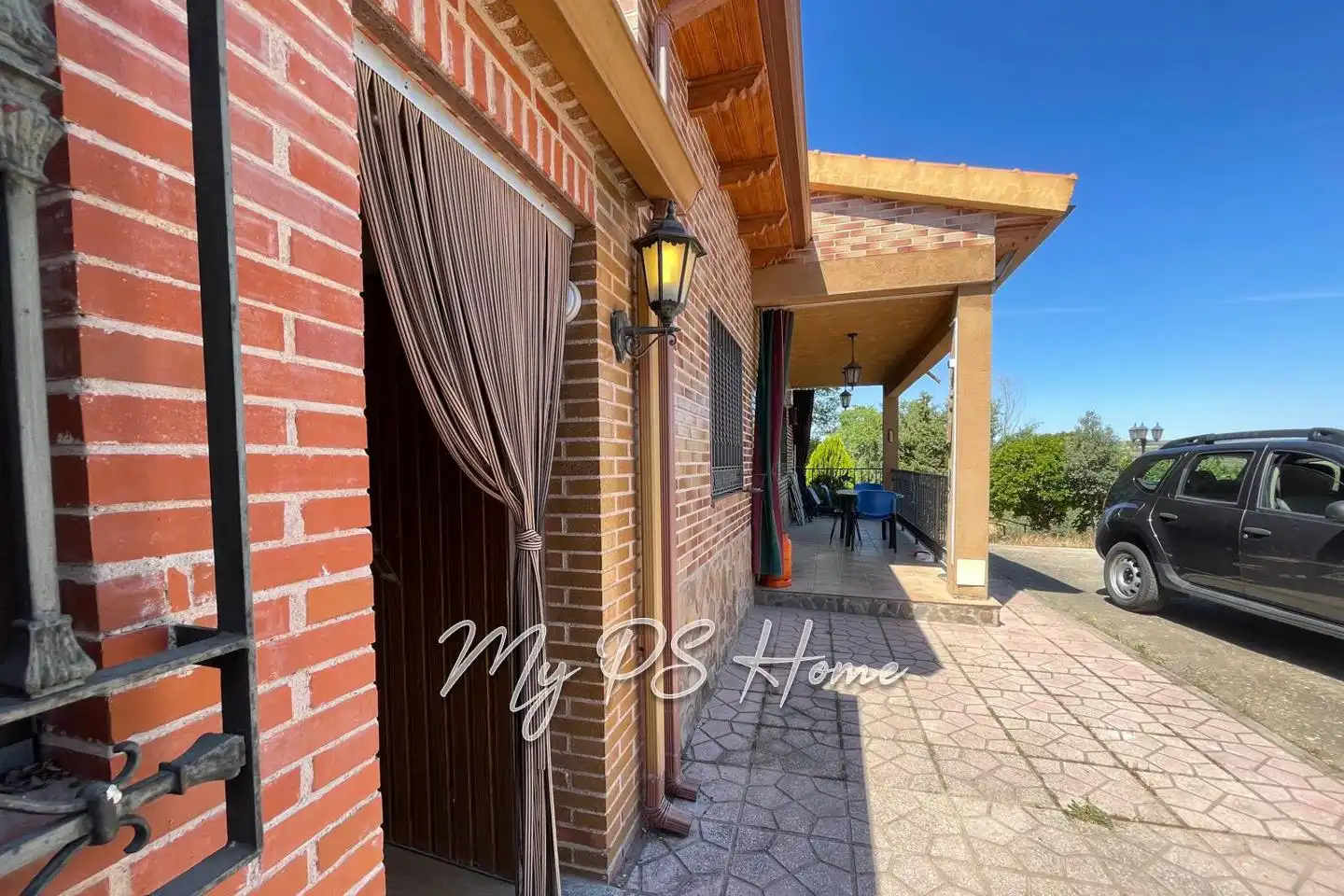 Terraza de Casa o chalet en venta en Barajas de Melo con Aire acondicionado, Jardín privado y Amueblado
