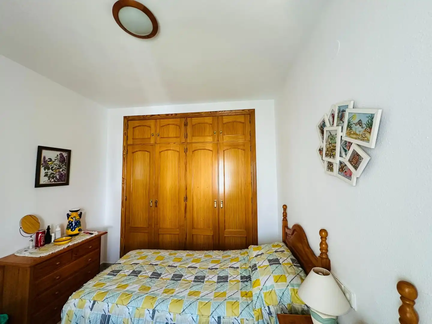 Dormitori de Casa adosada en venda en Mijas amb Aire condicionat, Calefacció i Jardí privat