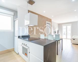 Kitchen of Flat to rent in  Valencia Capital  with Air Conditioner, Heating and Furnished