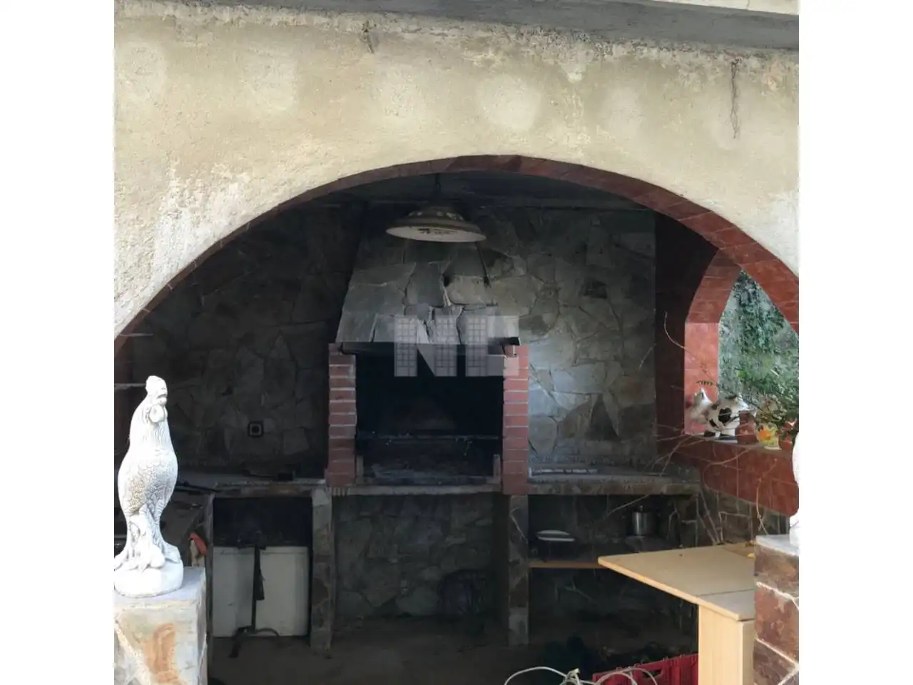 Cocina de Casa o chalet en venta en Vilanova del Vallès con Jardín privado, Terraza y Piscina