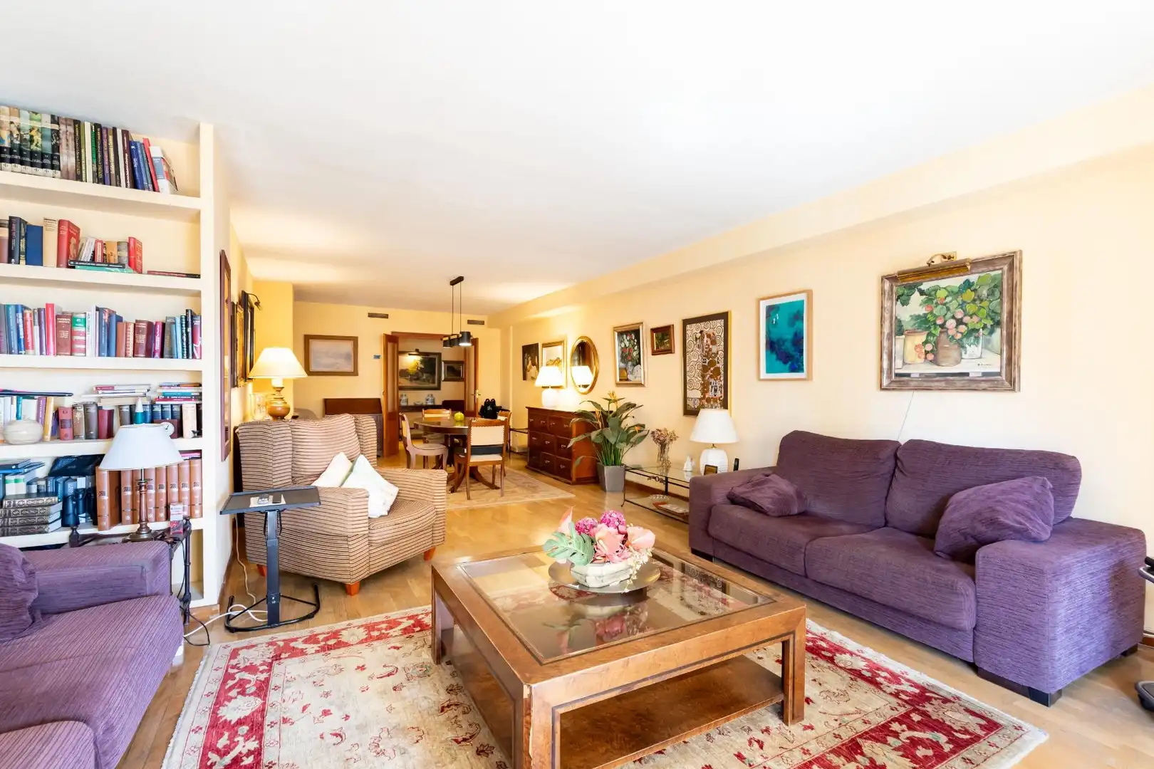 Living room of Flat for sale in  Palma de Mallorca  with Air Conditioner, Heating and Private garden