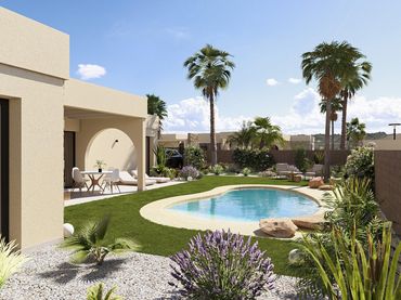 Villa con piscina in vendita a Avenida DE AMERICA 154
