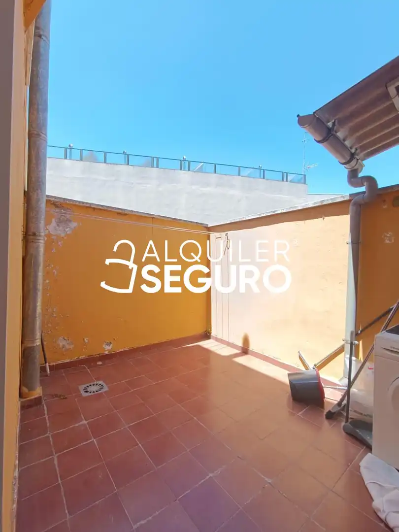 Balcony of Flat for rent in Pinto  with Heating, Terrace and Furnished