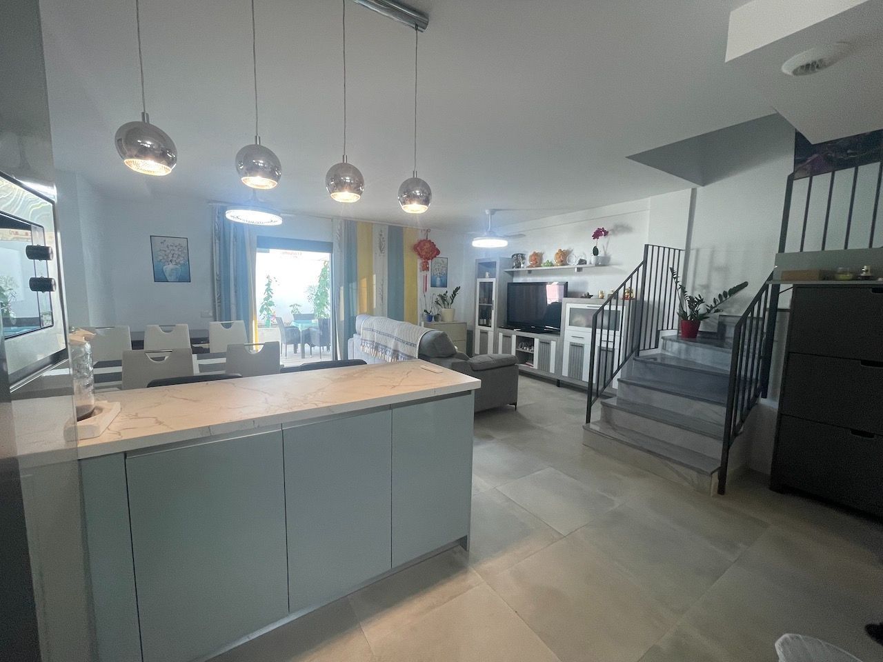 Kitchen of Single-family semi-detached for sale in Vélez-Málaga  with Terrace