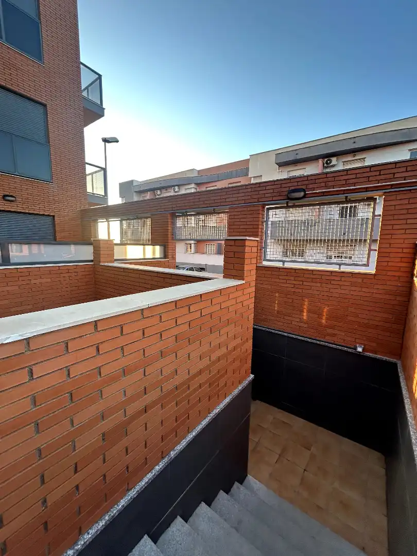 Terraza de Piso de alquiler en Vícar con Amueblado y Piscina comunitaria