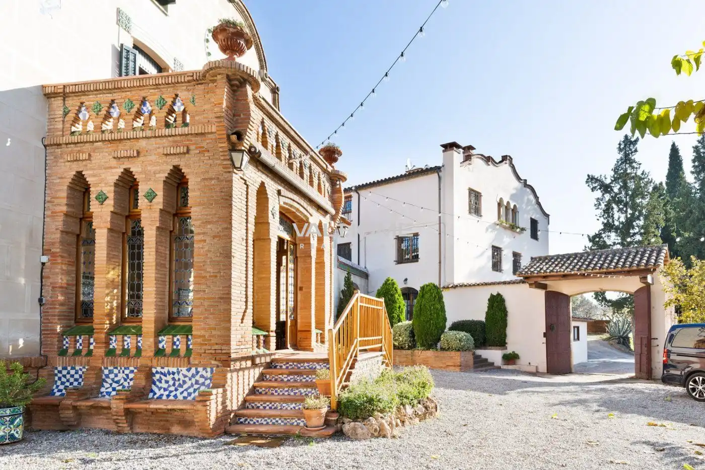 Vista exterior de Finca rústica en venta en Castellar del Vallès con Calefacción, Jardín privado y Trastero