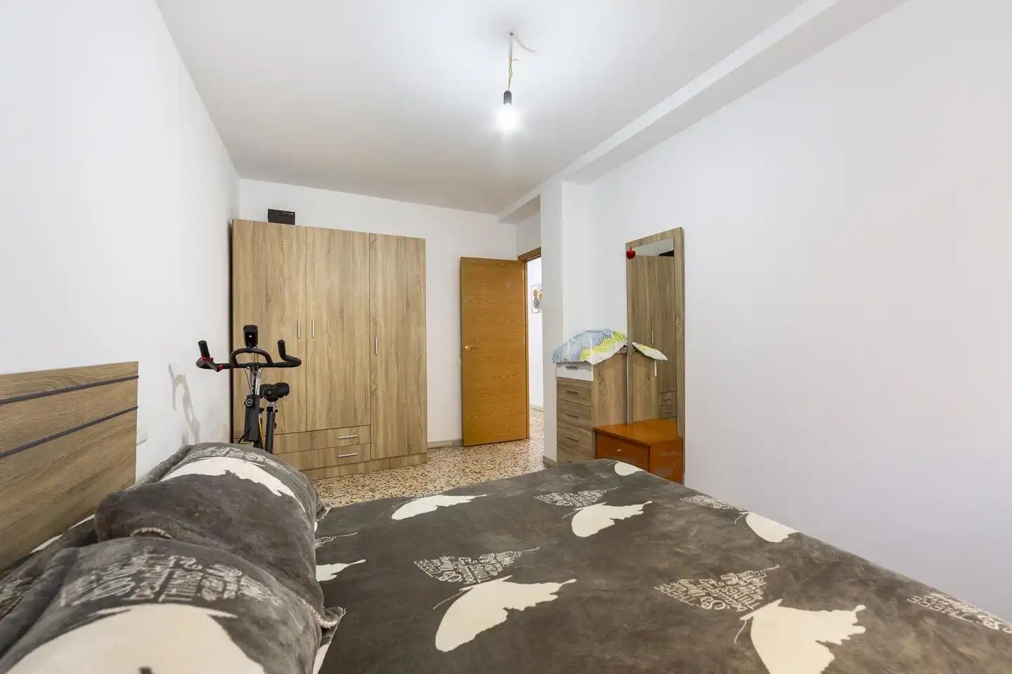 Bedroom of Flat for sale in Gádor  with Air Conditioner and Storage room