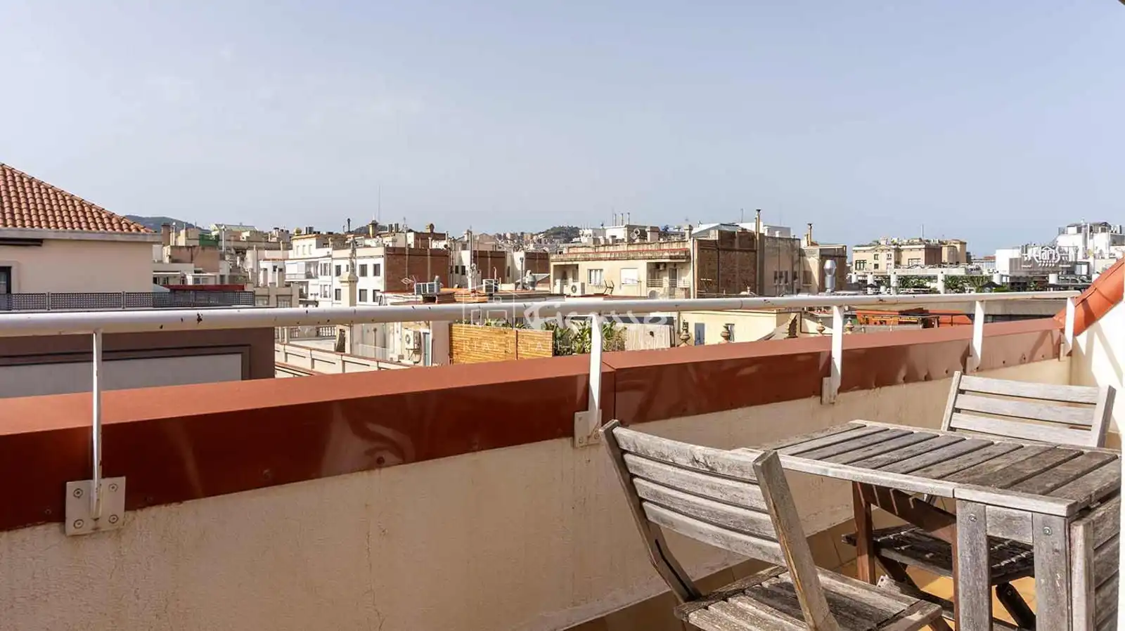 Terrace of Attic for rent in Barcelona  with Air Conditioner, Heating and Parquet flooring
