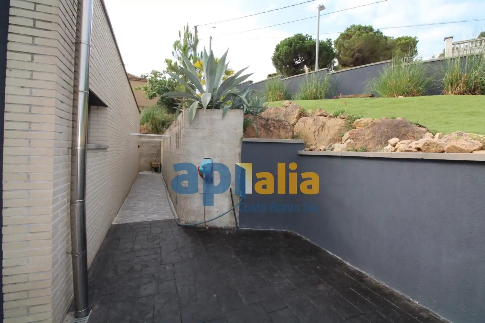 Jardí de Casa o xalet en venda en Lloret de Mar amb Calefacció, Jardí privat i Piscina