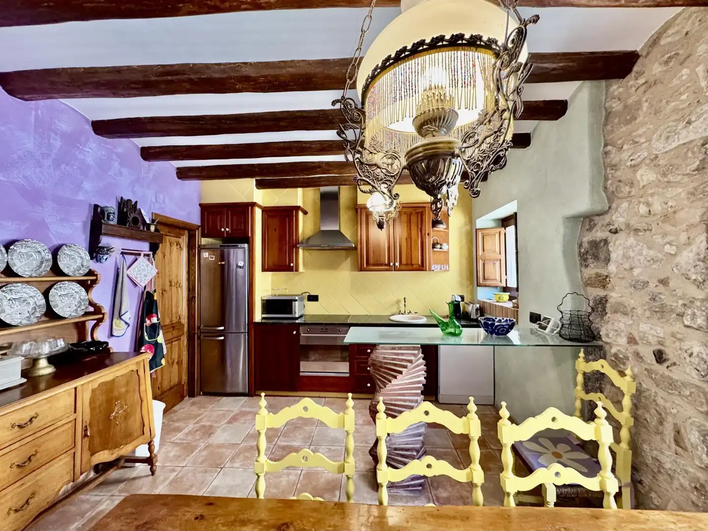 Cuina de Casa o xalet en venda en Torroella de Montgrí amb Calefacció i Terrassa