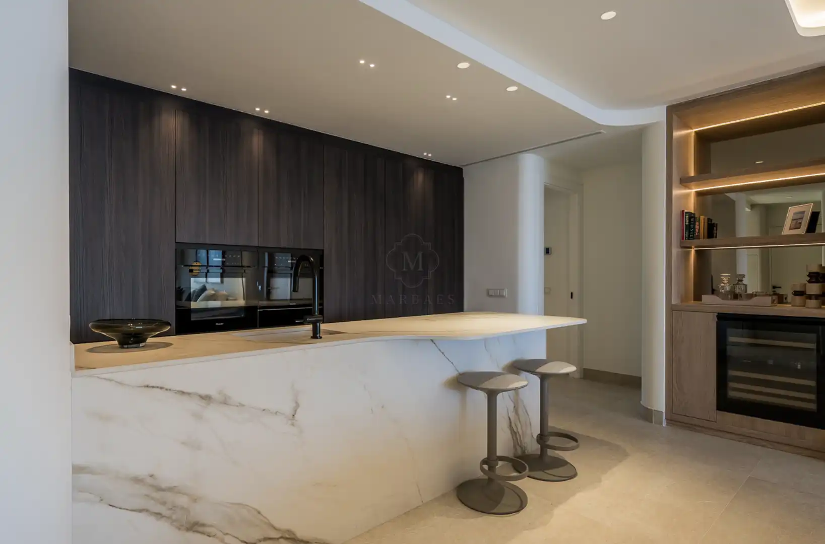 Cocina de Ático en venta en Estepona con Terraza, Piscina y Amueblado