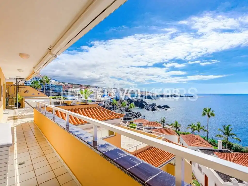 Terrasse von Wohnung zum Verkauf in Santiago del Teide mit Terrasse und Schwimmbad