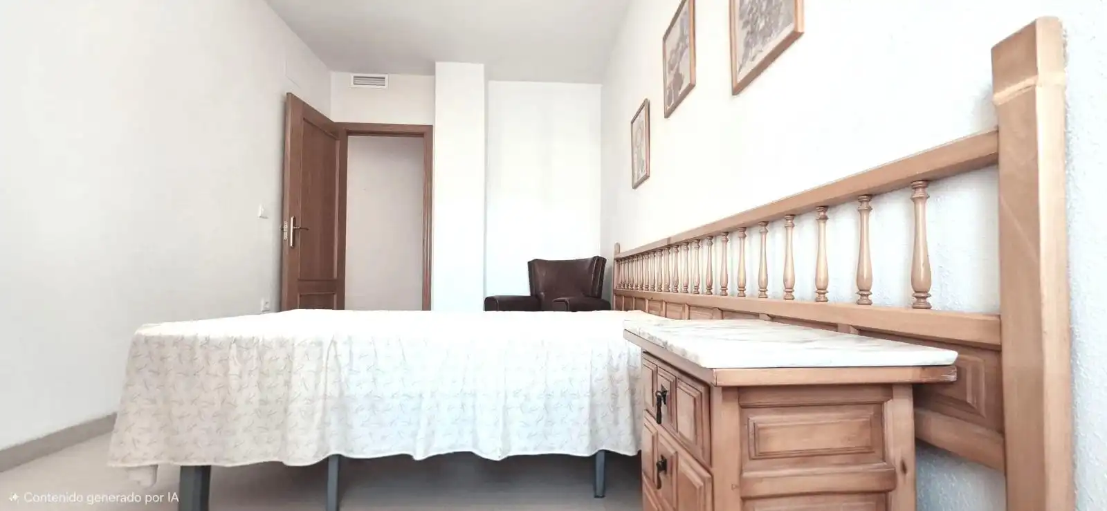Bedroom of Flat for sale in Adra  with Air Conditioner, Terrace and Furnished