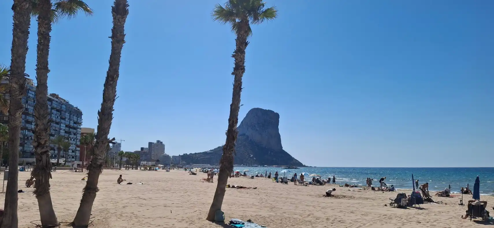 Exterior view of Apartments for sale in Calpe / Calp  with Air Conditioner, Terrace and Swimming Pool