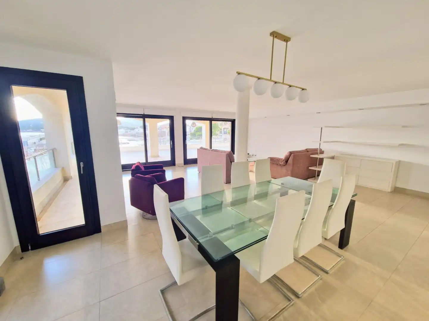 Comedor de Piso de alquiler en Capdepera con Aire acondicionado, Calefacción y Terraza