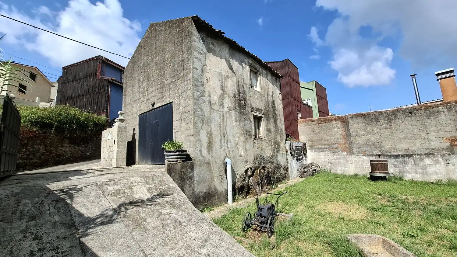 Vista exterior de Casa o xalet en venda en Boiro