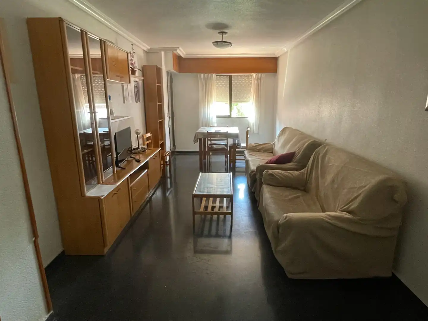 Sala d'estar de Pis de lloguer en Murcia amb Moblat, Forn i Rentadora
