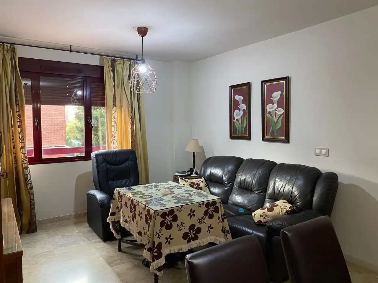 Wohnzimmer von Wohnung zur Miete in Córdoba mit Klimaanlage, Heizung und Möbliert