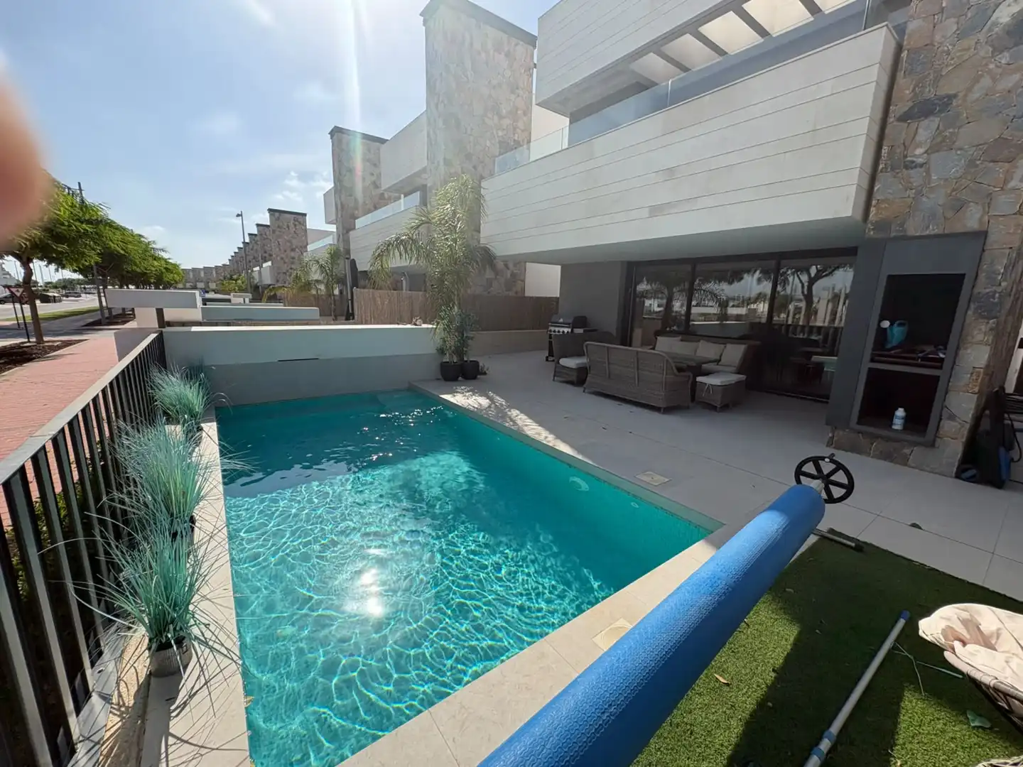 Swimming pool of Houses for sale in Mar Menor Golf